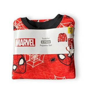 Toddler marvel- Spider-Man two piece pajama set.